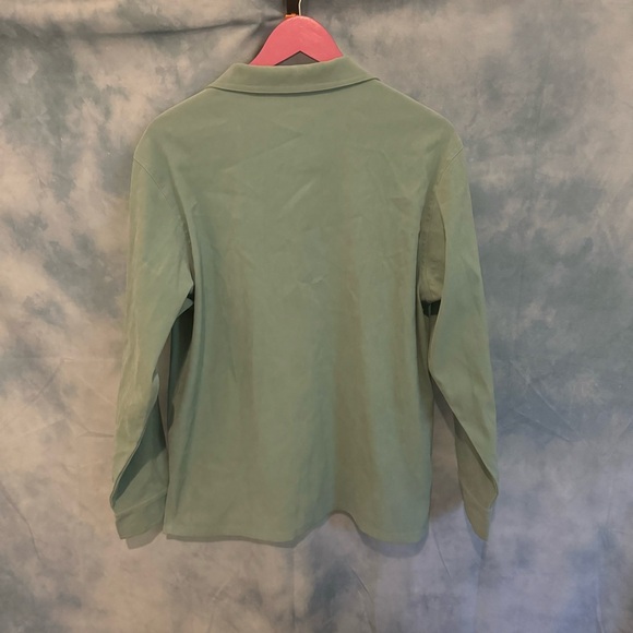 Vintage mint green mark, fore & strike faux suede top - Picture 3 of 5